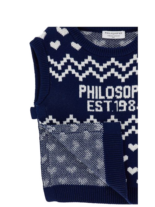 Gilet, bambina, logato. PHILOSOPHY | I9H308 8715056S